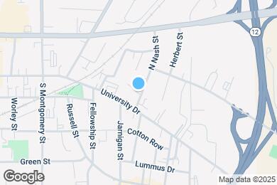 Map image of the property - 105 N Nash St