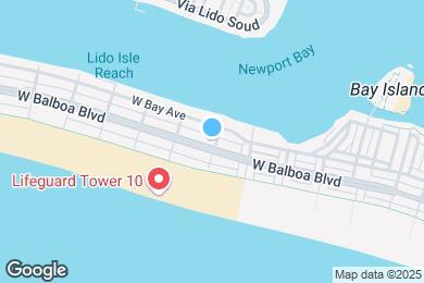 Map image of the property - 904 W Balboa Blvd