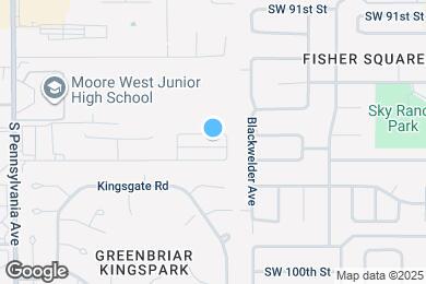 Map image of the property - 1306 SW 95th St