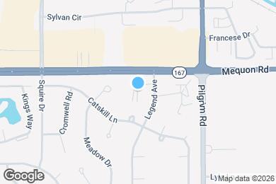 Map image of the property - W158N11141 Legend Ave