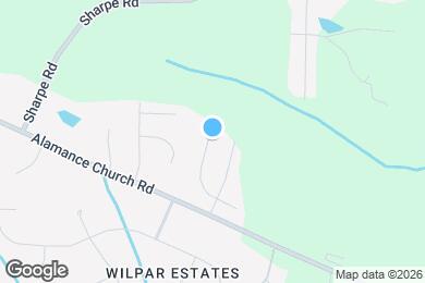 Map image of the property - 1524 Hamilton Hills Dr
