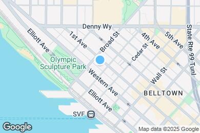 Map image of the property - 2801 1st Ave