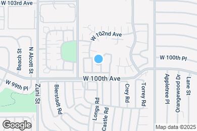 Map image of the property - 10051 Shoshone Way