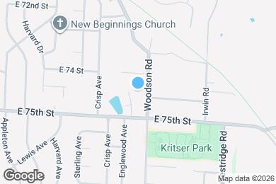 Map image of the property - 7411 Englewood Ln