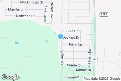 Map image of the property - 2005 Bailey Wy
