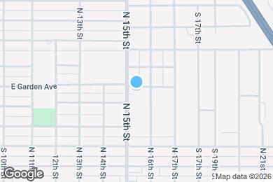Map image of the property - 1510 E Garden Ave