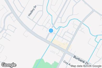 Map image of the property - 8132 Bayou Fountain Ave
