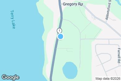 Map image of the property - 2636 Terry Lake Rd