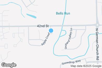 Map image of the property - 4143 Apple Creek Dr