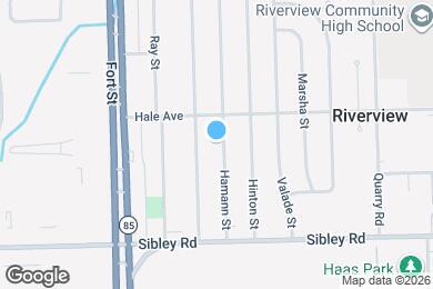 Map image of the property - 18552 Hamann St