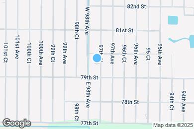 Map image of the property - 7955 97th Ct