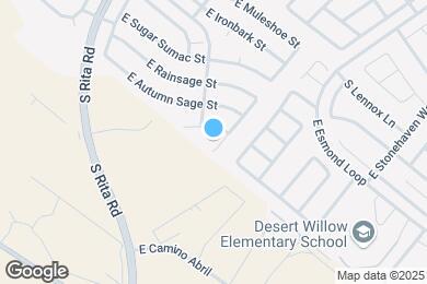 Map image of the property - 8002 S Wild Primrose Ave