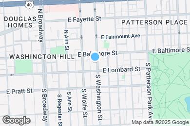 Map image of the property - 16 S Washington St
