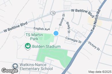 Map image of the property - Arrington Place Apartments