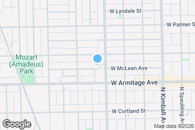 Map image of the property - 3614 W McLean Ave