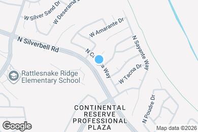 Map image of the property - 8523 N Cantora Way