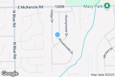 Map image of the property - 824 Streamside Dr