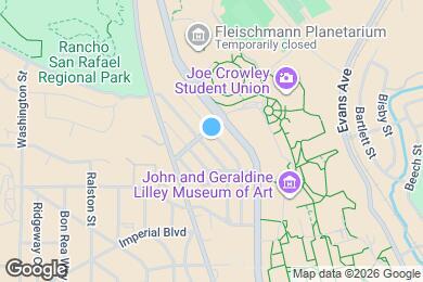 Map image of the property - 1450 Hillside Dr
