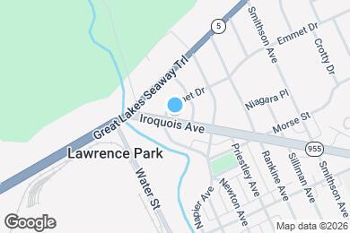 Map image of the property - 3708 Iroquois Ave