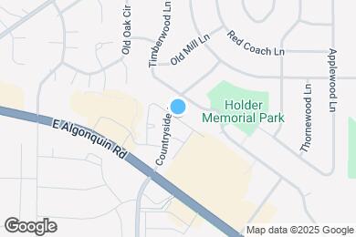 Map image of the property - 1021 Perry Dr