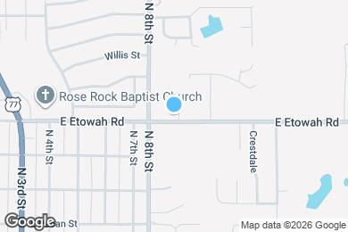 Map image of the property - 805 E Etowah Rd