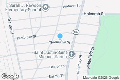 Map image of the property - 102 Thomaston St