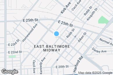 Map image of the property - 921 Bonaparte Ave