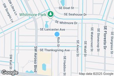 Map image of the property - 2138 SE Rich St