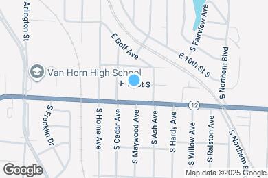 Map image of the property - 10111 E 11 St S