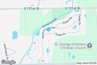 Map image of the property - 10392 Cedar Dr