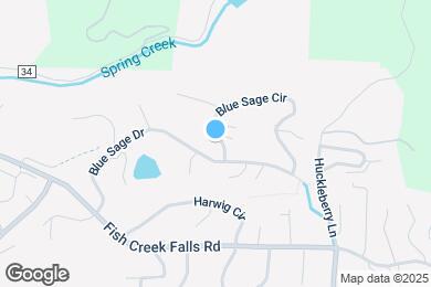 Map image of the property - 231 Blue Sage Cir