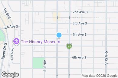 Map image of the property - 409 5th St S