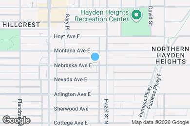 Map image of the property - 1875 Nebraska Ave E