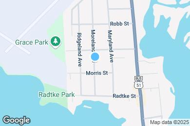 Map image of the property - 719 Moreland Ave