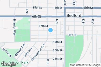 Map image of the property - 1417 18th St