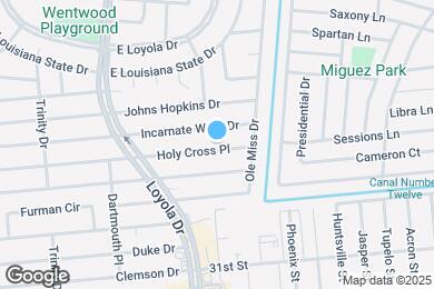 Map image of the property - 428 Holy Cross Pl