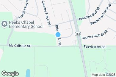 Map image of the property - 2816 Briar Hill Ln SE