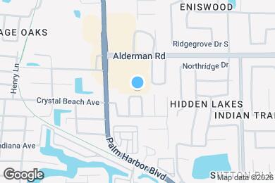Map image of the property - 2504 Gulfbreeze Cir