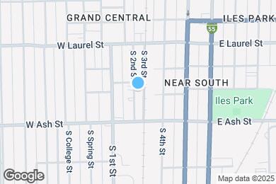 Map image of the property - 1836 S 2nd St