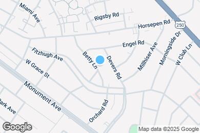 Map image of the property - 1711 Betty Ln