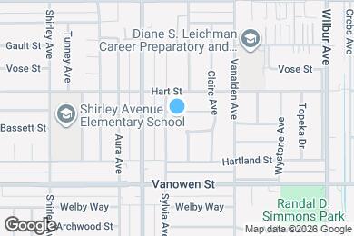 Map image of the property - 19218 Schoolcraft St