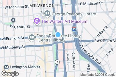 Map image of the property - 419 St Paul St