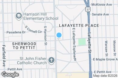 Map image of the property - 4545 Calumet Ave