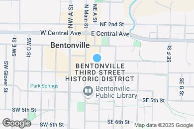 Map image of the property - 212 SE A St