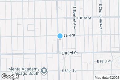 Map image of the property - 8219 S King Dr