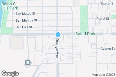Map image of the property - 15114 Orange Ave