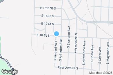 Map image of the property - 9515 E 18 St S