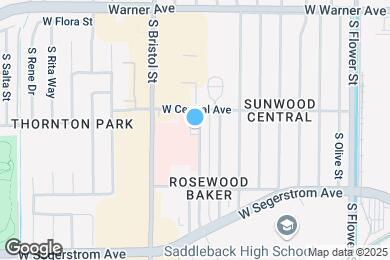 Map image of the property - 2516 S Baker St
