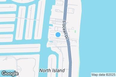 Map image of the property - 3161 S Ocean Dr