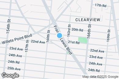 Map image of the property - 2120 Francis Lewis Blvd